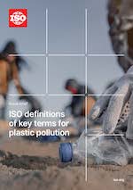 Cover page: ISO definitions of key terms for plastic pollution